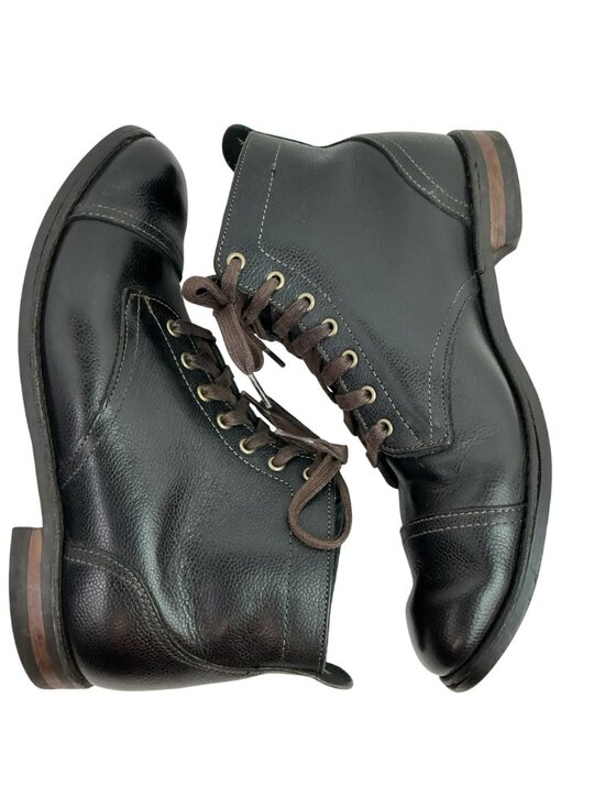 Allen Edmonds Promontory Point Cap Toe Leather Boots Mens 9.5-10 main image 5